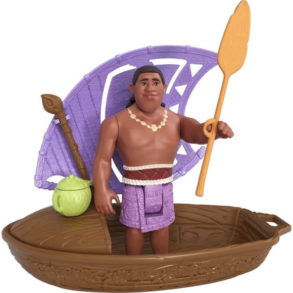 Disney Moana 2 Wayfinder Wonders with Surprise Small Doll, Canoe & Accessory - Picture 3 of 9